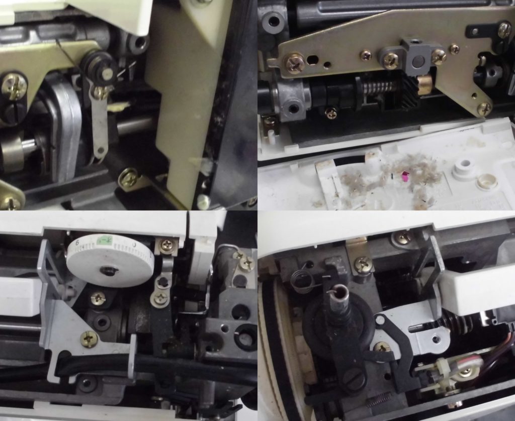 β5300（751BL型）の全体メンテナンス修理｜ジャノメミシン