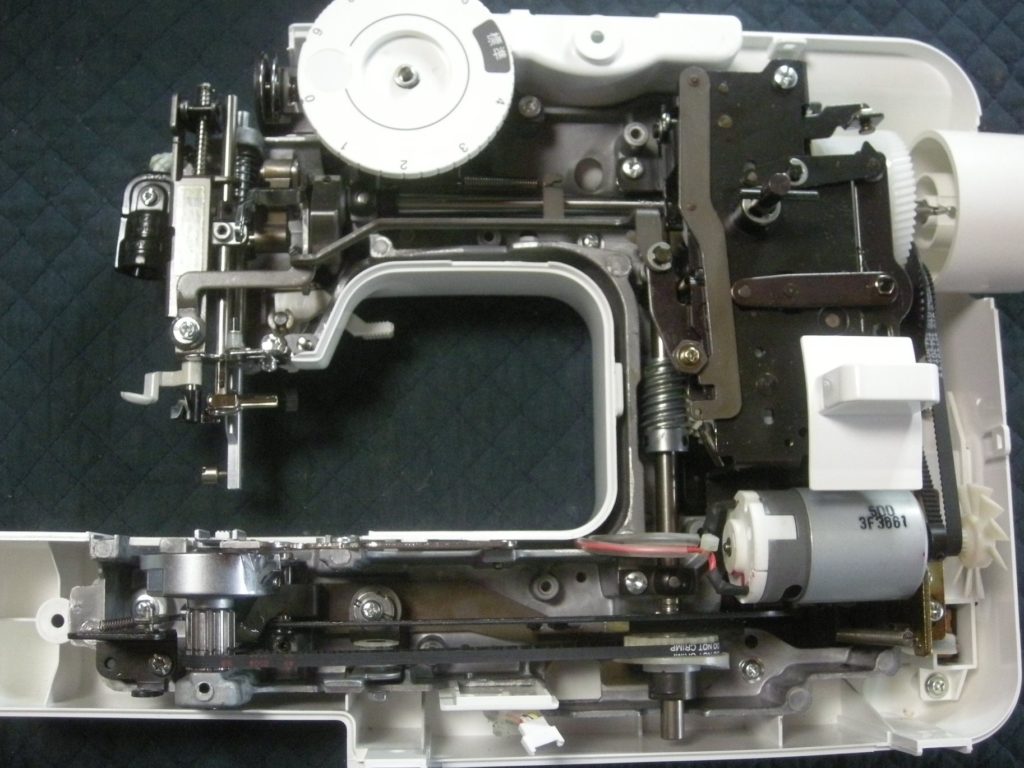 EL115(A11-OR)の分解オーバーホールメンテナンス修理|brotherミシン