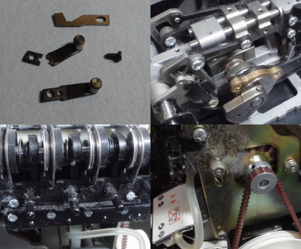 BL515の故障や不具合|部品破損、はずみ車が回らない、動かない