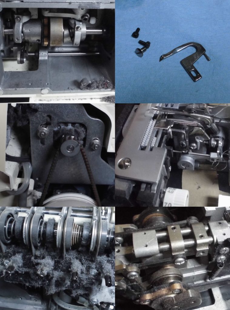 BL57の故障や不具合｜布を切らない、縫えない、はずみ車が回らない、エアスルーの故障