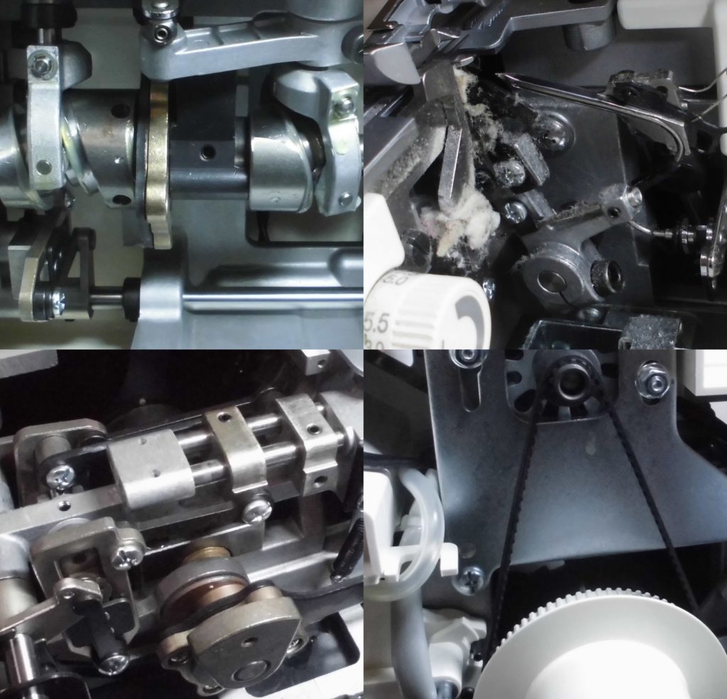 衣縫人（BL57EX）の分解オーバーホールメンテナンス修理｜（株）ジューキbabylockミシン