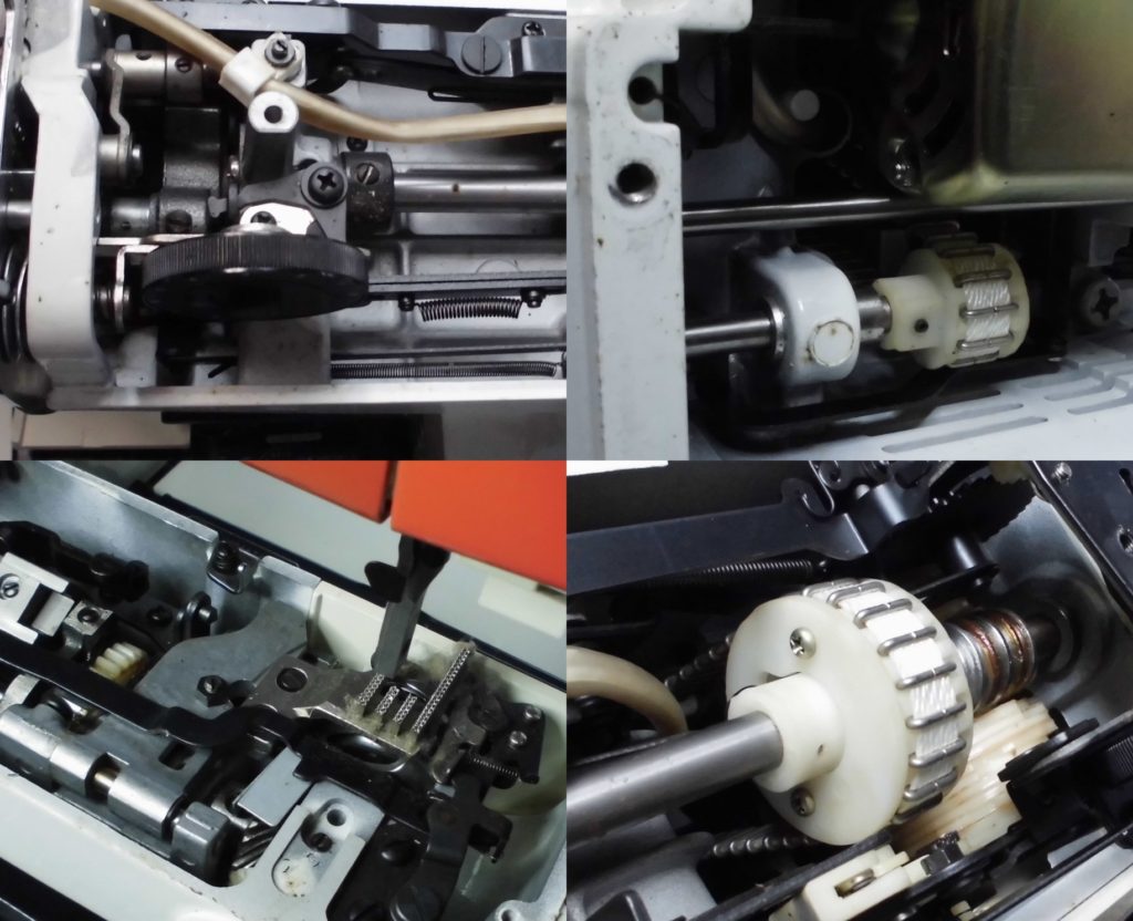 ZZ3-B761（コンパルエース）の分解オーバーホールメンテナンス修理｜brotherミシン