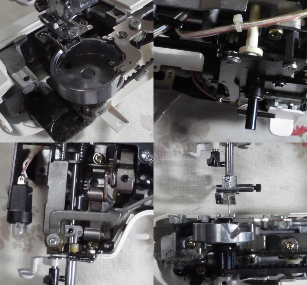 EL135の故障や不具合|縫えない、下糸をすくわない、返し縫いしない