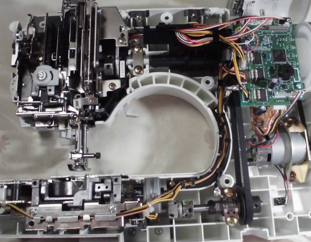 イノヴィスC51(CPS03)の分解オーバーホールメンテナンス修理|brotherミシン