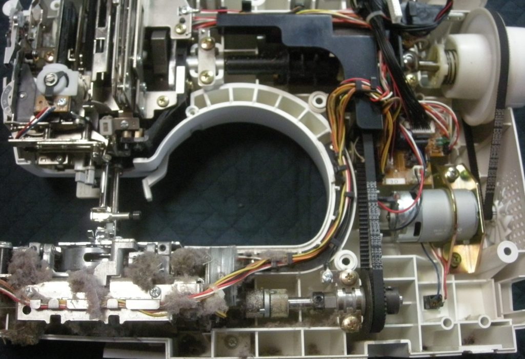 EMS09(innovis N80)の分解オーバーホールメンテナンス修理|brotherミシン