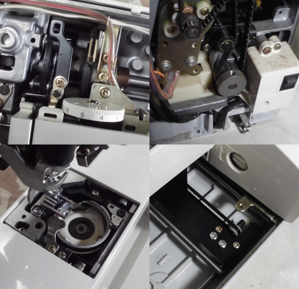セシオ8500（SECIO8500）の全体メンテナンス修理｜ジャノメミシン