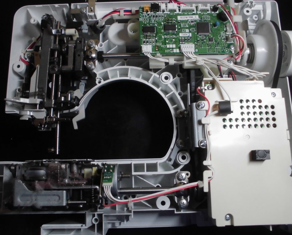 SENSIA210（CPV73）の分解オーバーホールメンテナンス修理｜ブラザーミシン