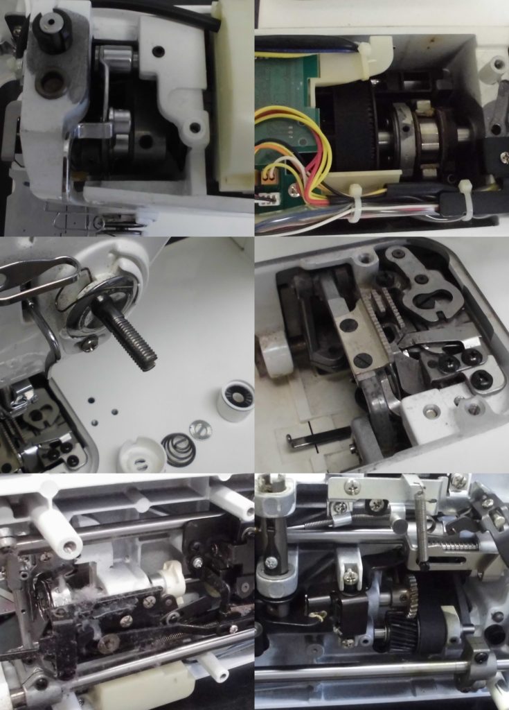 TL-25SP(SPUR25SP)の分解オーバーホールメンテナンス修理|JUKIミシン