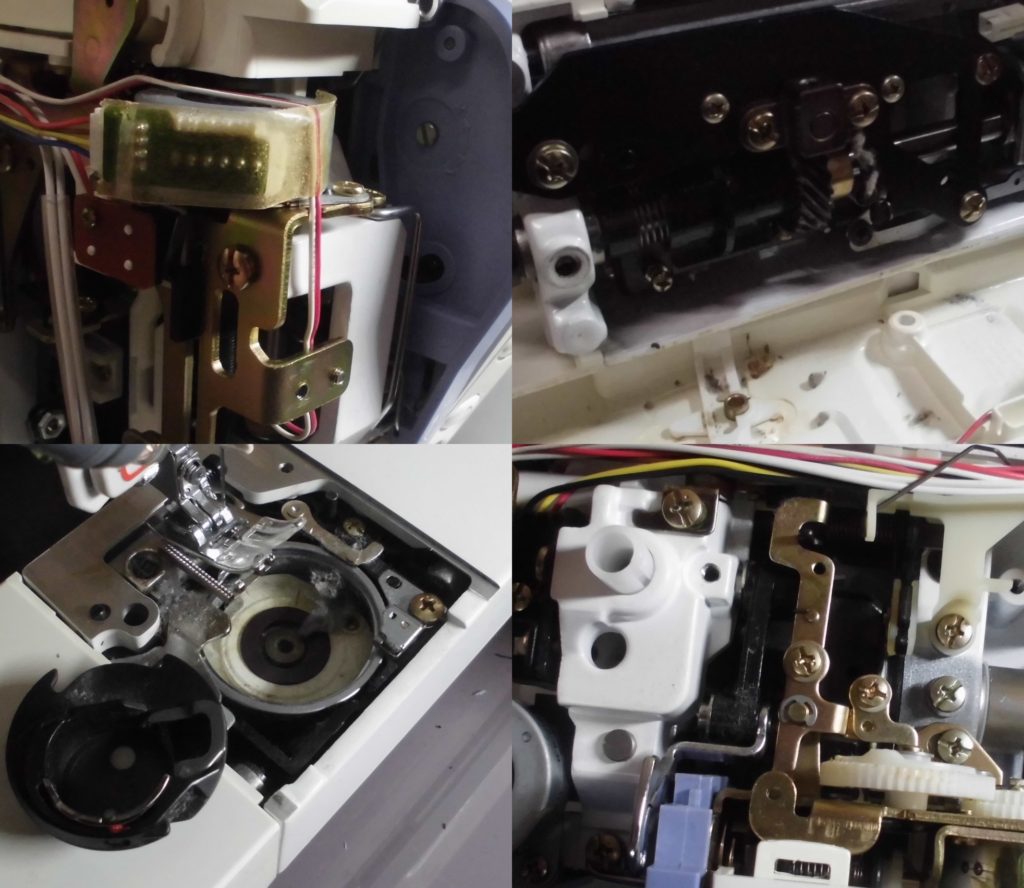 スーパーセシオ(ジャノメ850型)の全体メンテナンス修理|ジャノメミシン