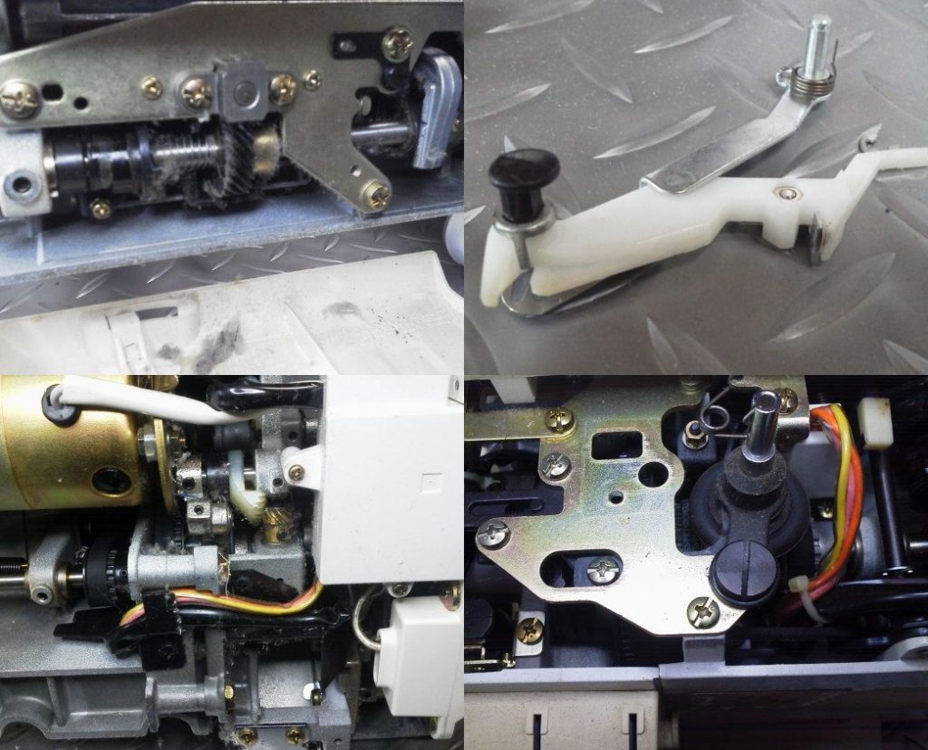 COMBI2200SXの分解オーバーホールメンテナンス修理|JANOMEミシン