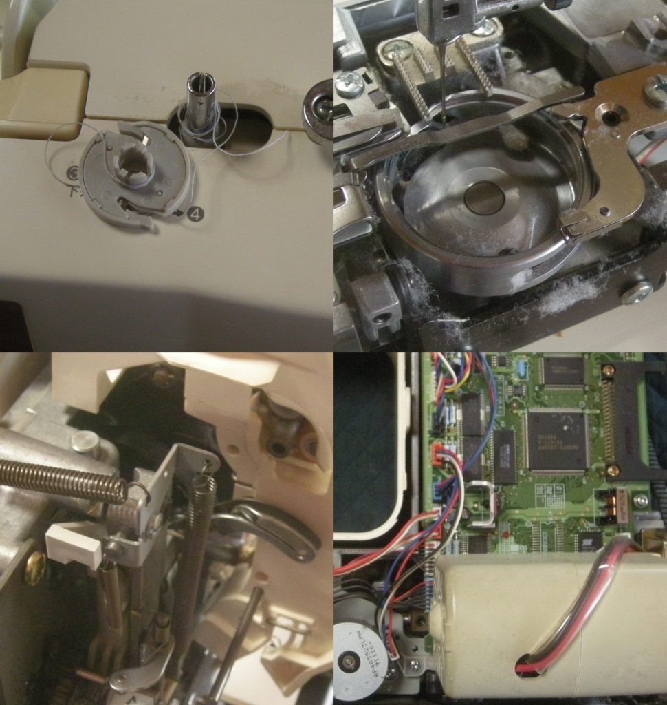 EM9893の故障や不具合｜布を送らず縫えない、糸が切れる、糸が絡む