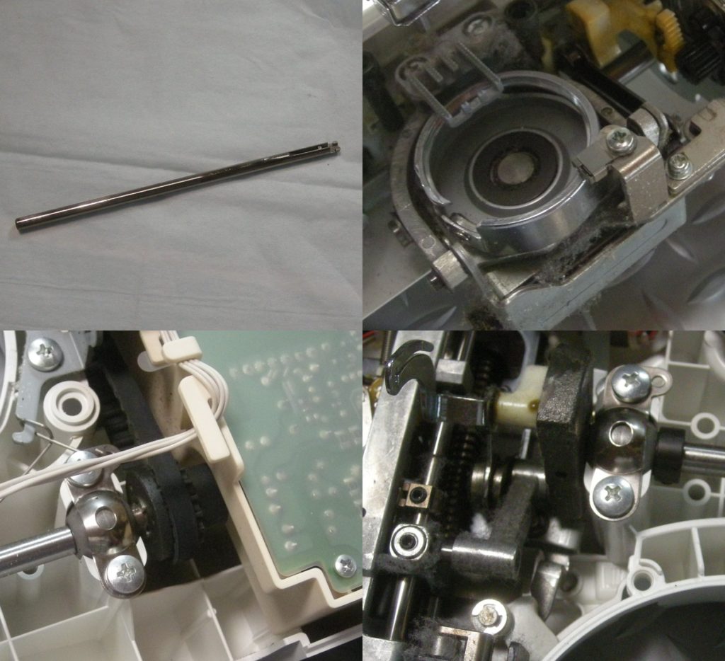 CPS43の故障や不具合|はずみ車が動かない、縫えない