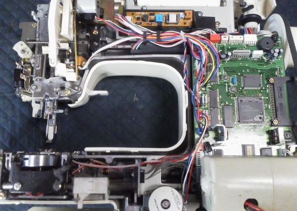 ZZ3-B980（M-7000）の分解オーバーホールメンテナンス修理｜brotherミシン