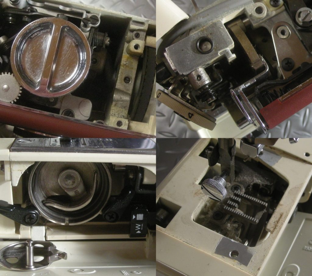 mateF-3の分解オーバーホールメンテナンス修理｜JAGUARミシン