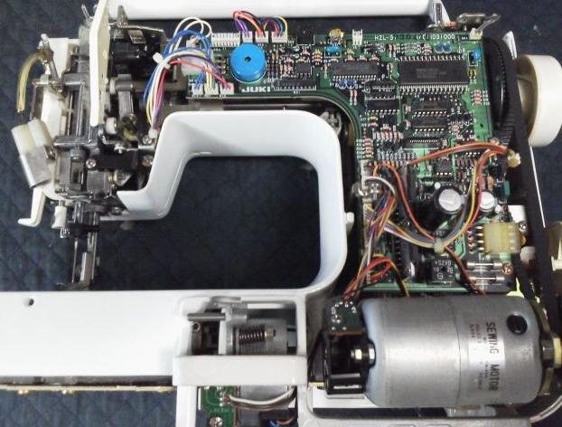 Parfait35の分解オーバーホールメンテナンス修理｜JUKIミシン