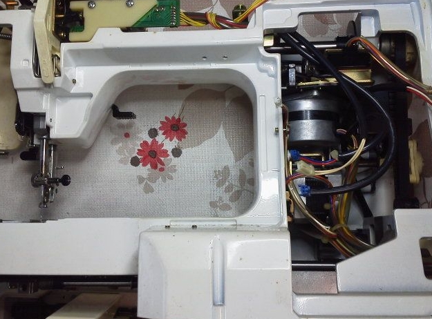 SECIO8200の分解オーバーホールメンテナンス修理｜JANOMEミシン