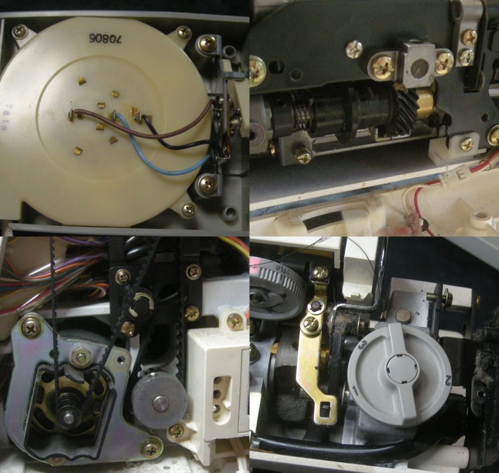 SensorCraft7000の分解オーバーホールメンテナンス修理｜JANOMEミシン