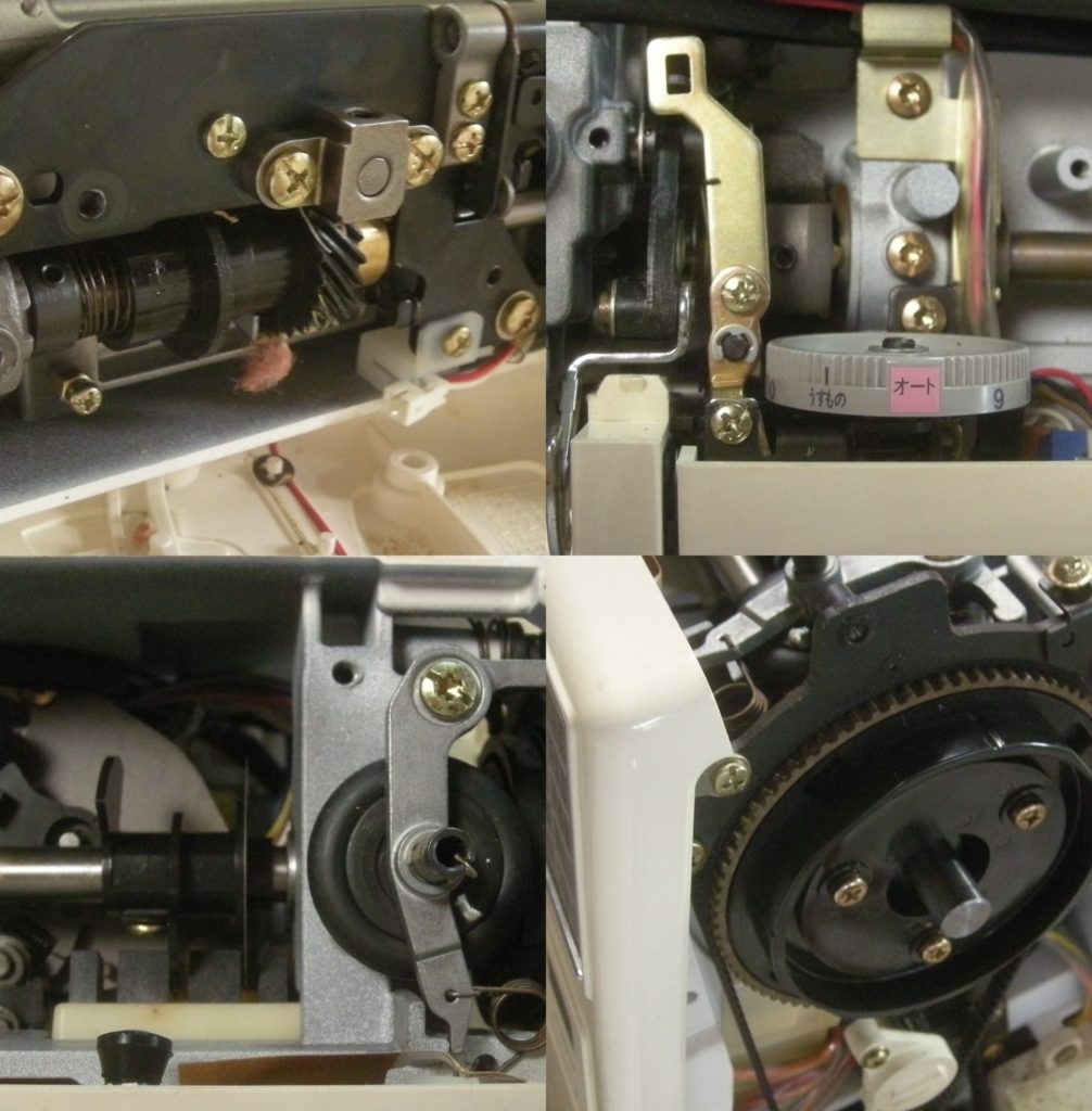 SensorCraft7000の分解オーバーホールメンテナンス修理|JANOMEミシン