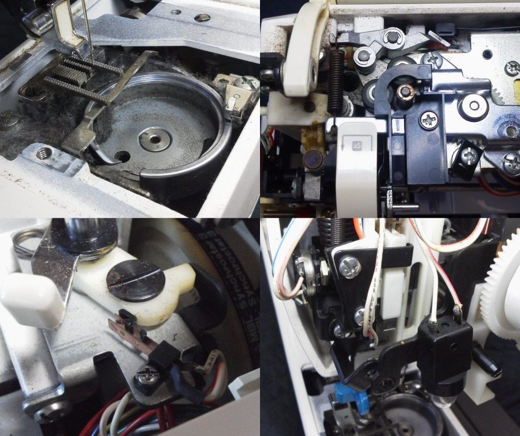 ZZ3-B892の故障や不具合｜｢青いレバー↑｣のエラーコードが出て縫えない、下糸が巻けない