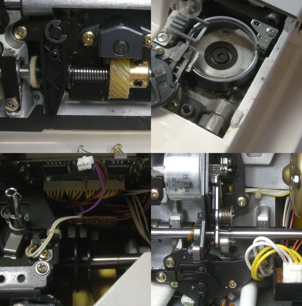computer9700（Apricot）の分解オーバーホールメンテナンス修理｜SINGERミシン