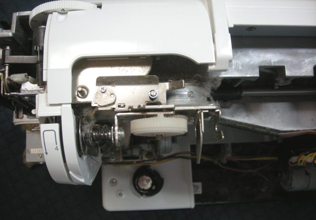 自動糸調子周辺