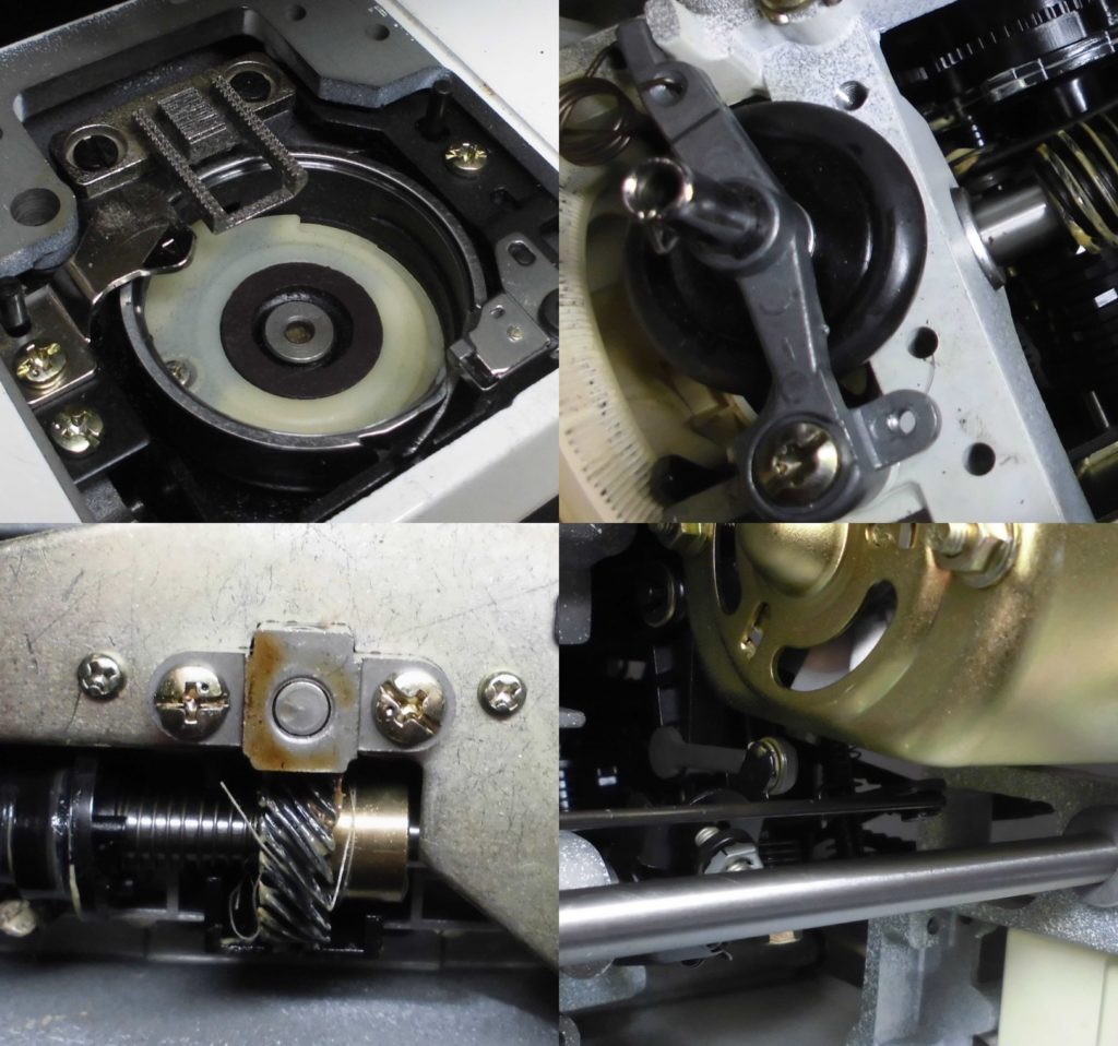 Plaire10の分解オーバーホールメンテナンス修理|ジャノメミシン