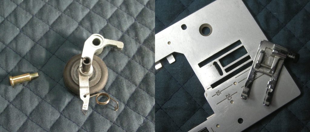 SensorCraft7500の故障や不具合|下糸が巻けない|軸が回らない|押えの破損|針板の傷