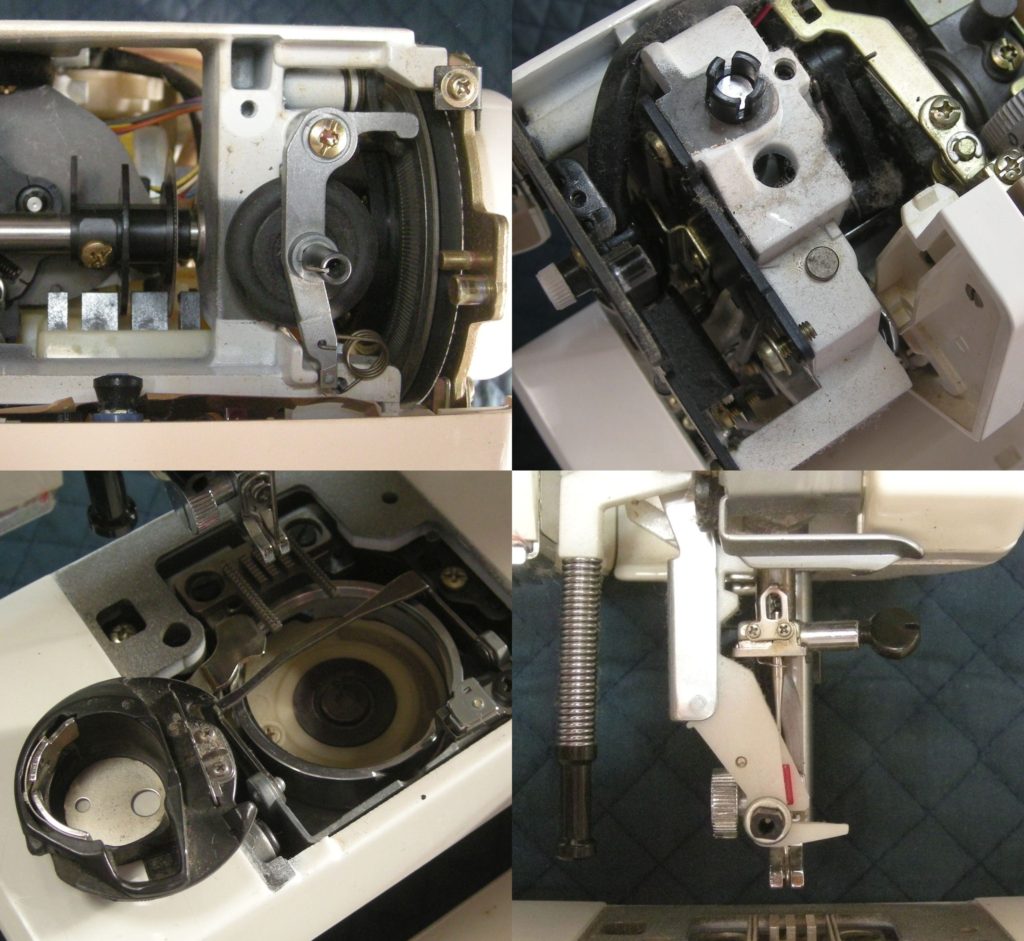 SensorCraft7500の分解オーバーホールメンテナンス修理|JANOMEミシン