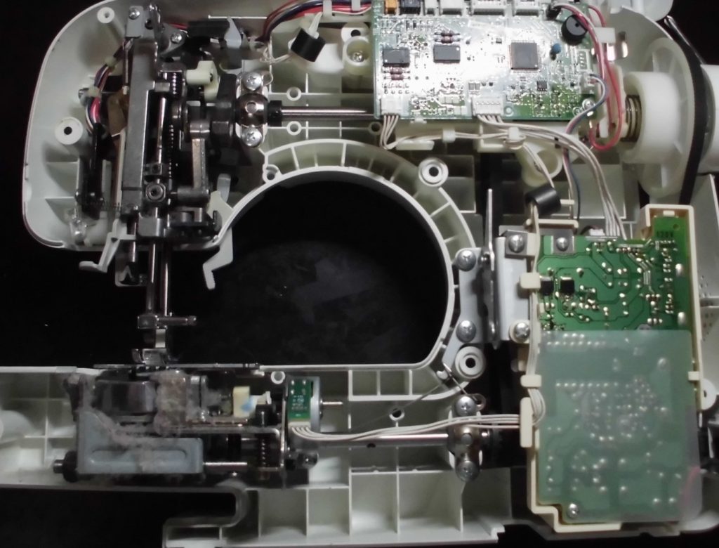 CPS4005の分解オーバーホールメンテナンス修理｜ブラザーミシン修理