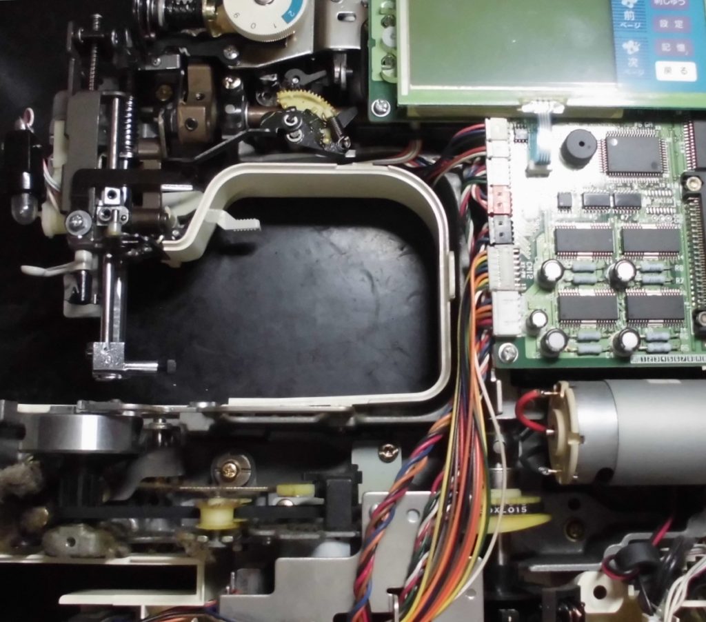 ZZ3-B140の分解オーバーホールメンテナンス修理｜ブラザー刺繍ミシン｜P-5000