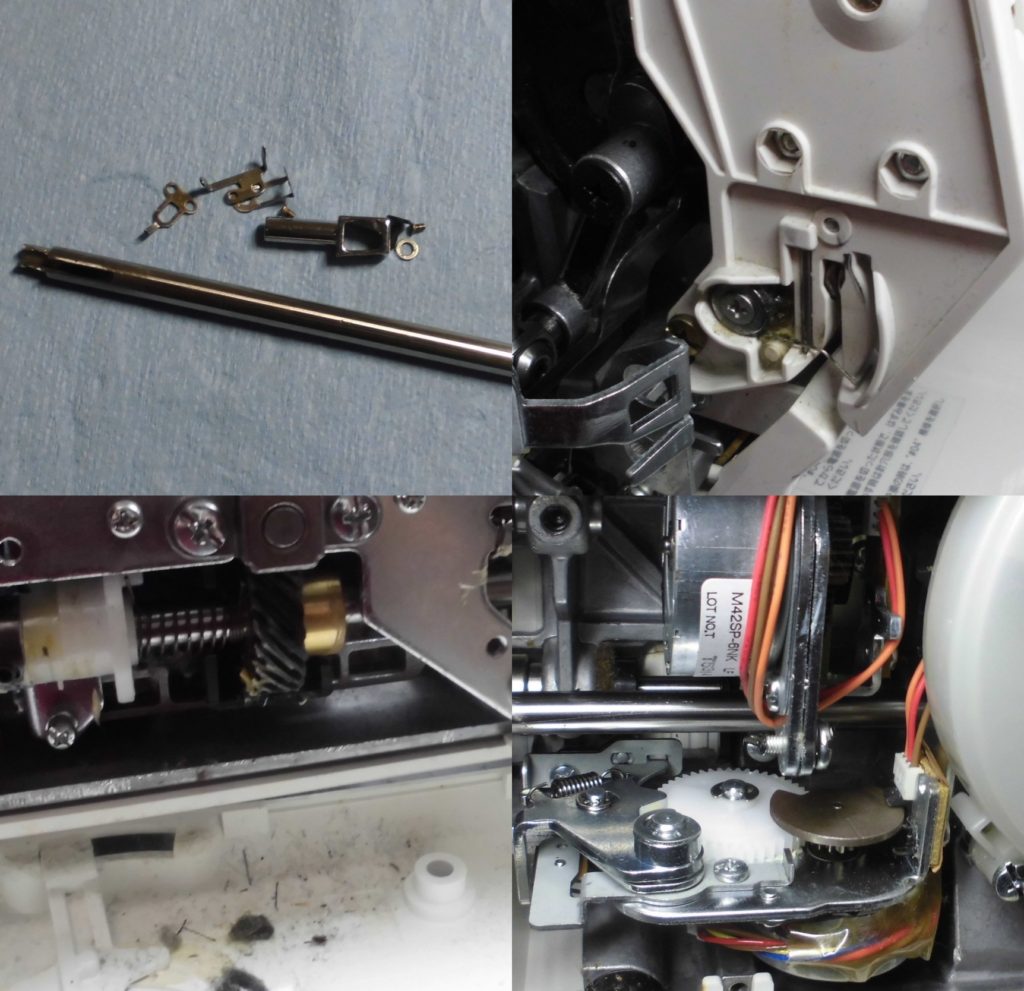 ジャノメS7800の分解オーバーホールメンテナンス修理|部品交換