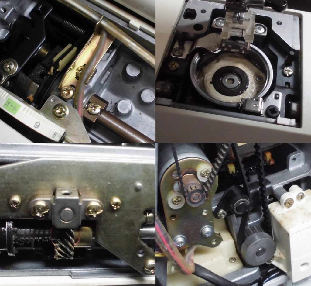 セシオ8500の故障、不具合｜エラー、動かない、縫えない、はずみ車が重い