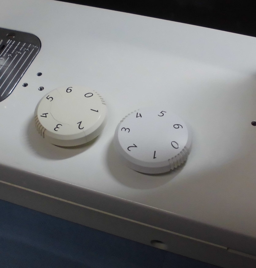 TL-98DX|縫い目調節ダイヤルの新品交換作業