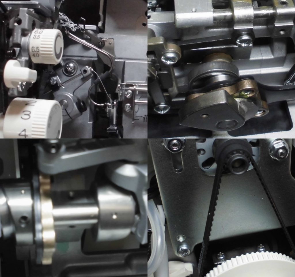 衣縫人BL517の分解オーバーホールメンテナンス修理｜ユザワヤ｜アニュドール