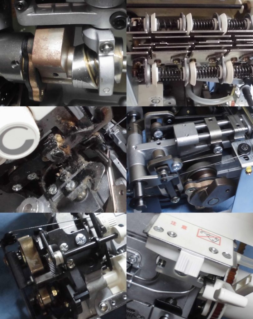 糸取物語BL65の分解オーバーホールメンテナンス修理|ジューキbabylockミシン