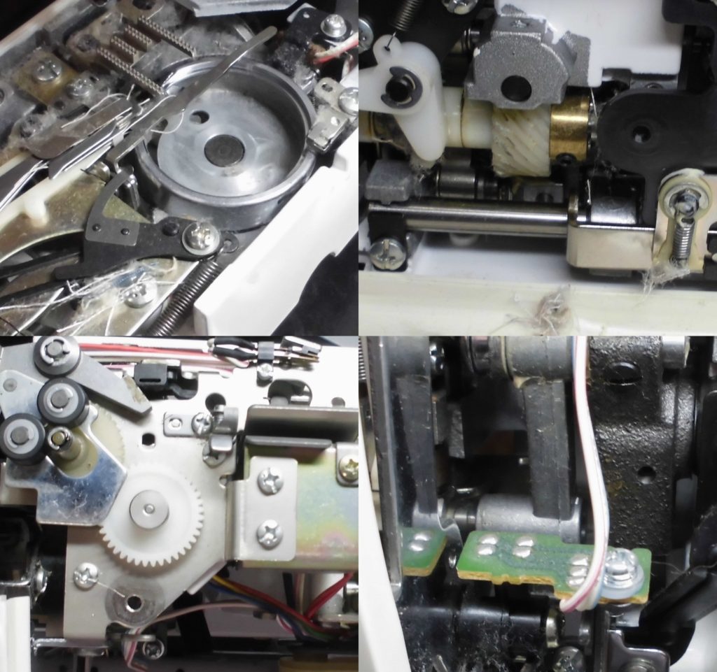 ZZ3-B899の分解オーバーホールメンテナンス修理｜ブラザーミシン修理