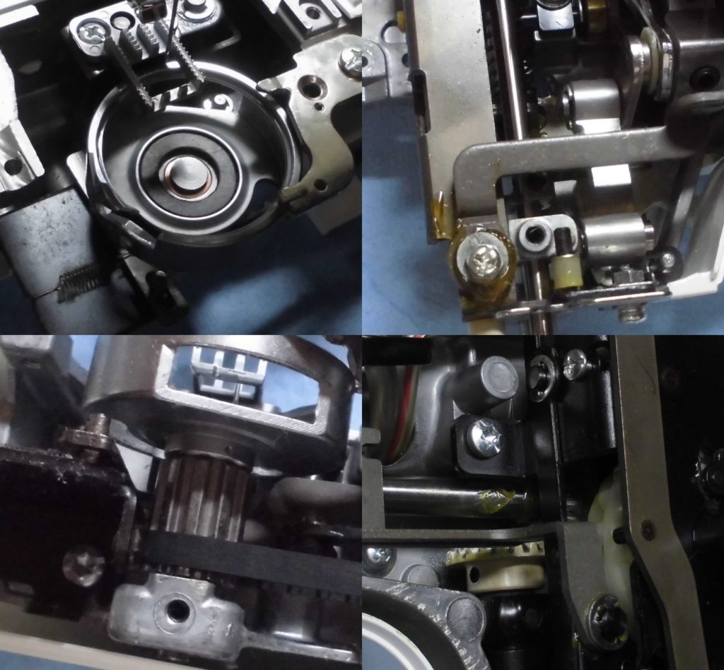 ELU53の故障、不具合｜縫えない、動かない、はずみ車が重い、釜ずれ