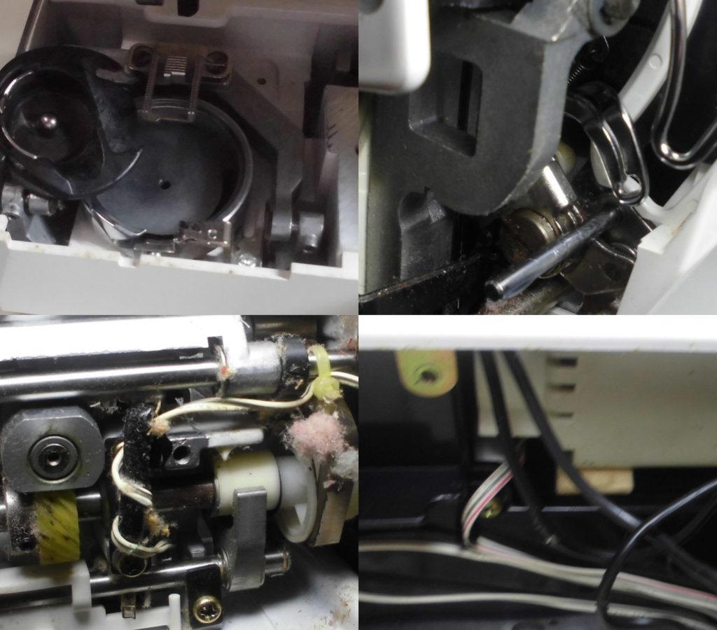 ZZ3-B778の分解オーバーホールメンテナンス修理｜ブラザーミシン修理