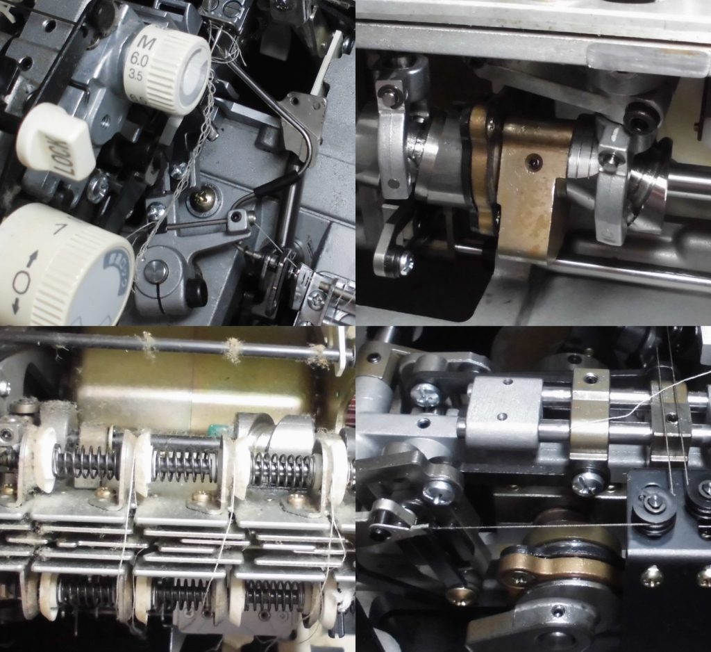 糸取物語BL65の故障や不具合|エアスルー、ラクスルー、はずみ車が回らない、動かない