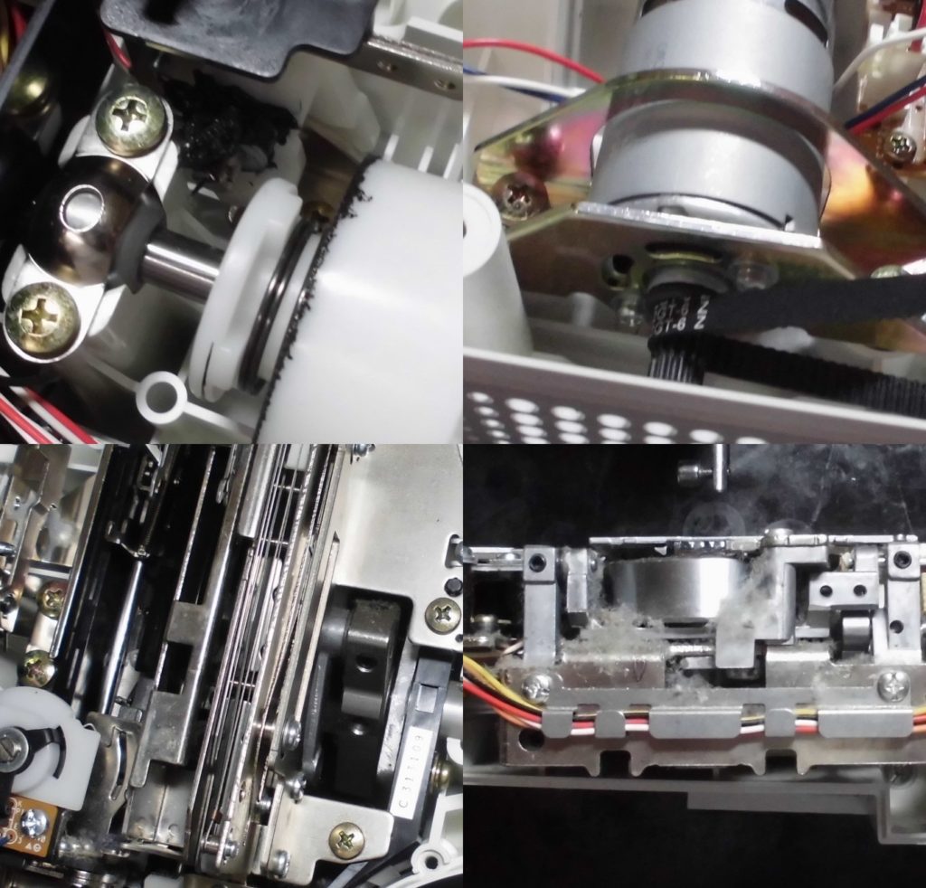 P100(EMS10)の故障や不具合|下糸が巻けない、異音、布を送らない、縫えない