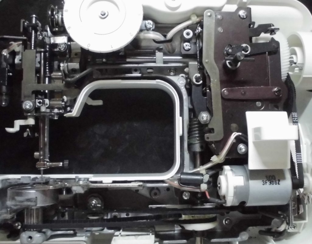 EL117の分解オーバーホールメンテナンス修理｜ブラザーミシン修理