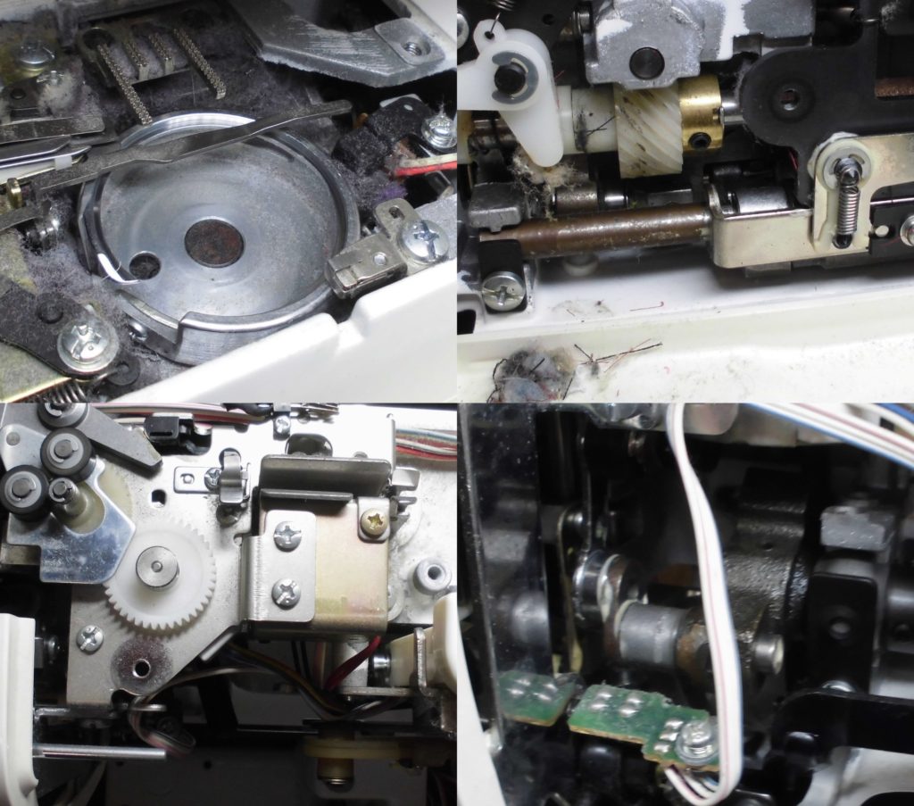 ZZ3-B899の分解オーバーホールメンテナンス修理｜brotherミシン修理