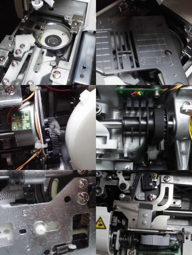 HZL-F300JPの分解オーバーホールメンテナンス修理｜JUKIミシン修理