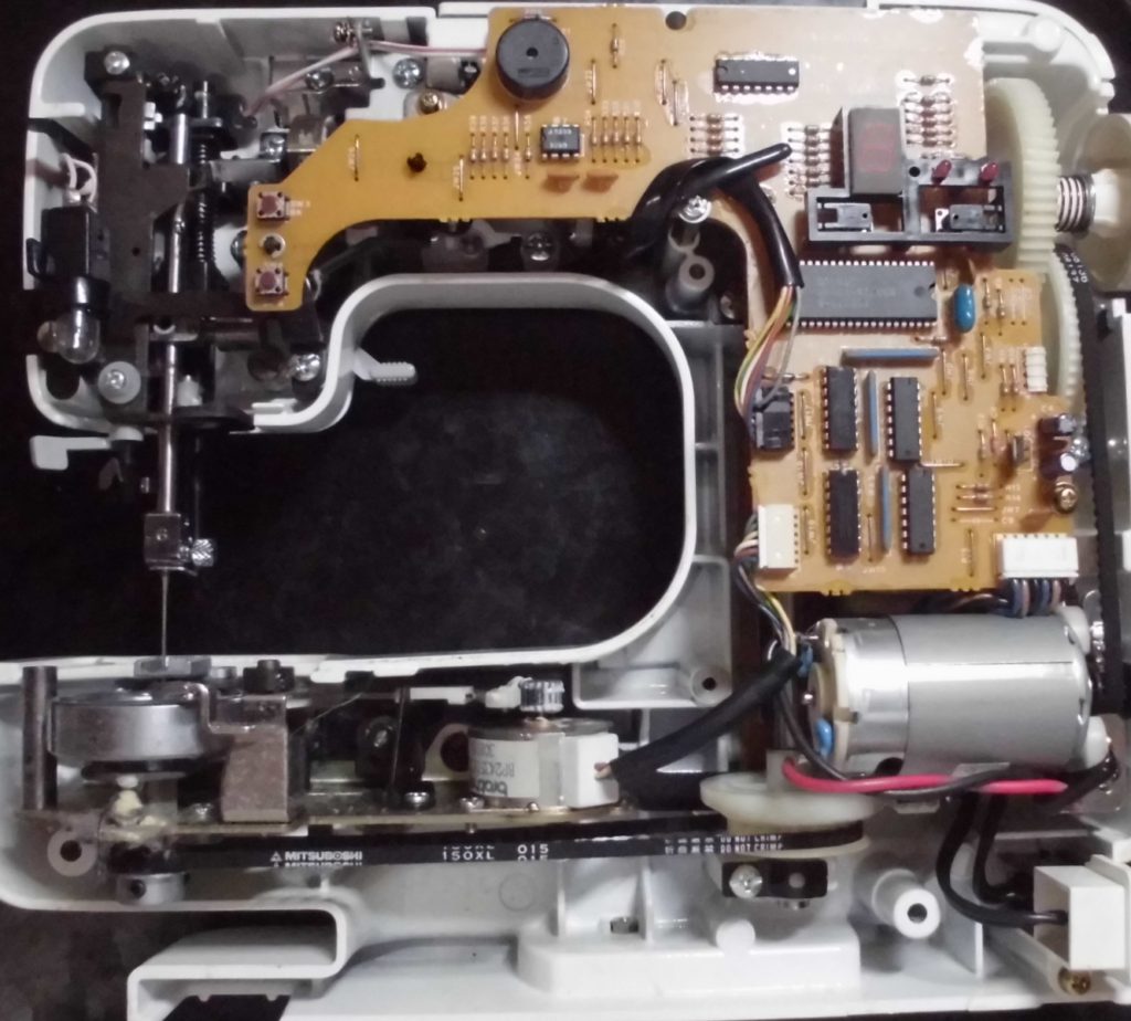 SINCERE-Lの分解オーバーホールメンテナンス修理|brotherミシン修理