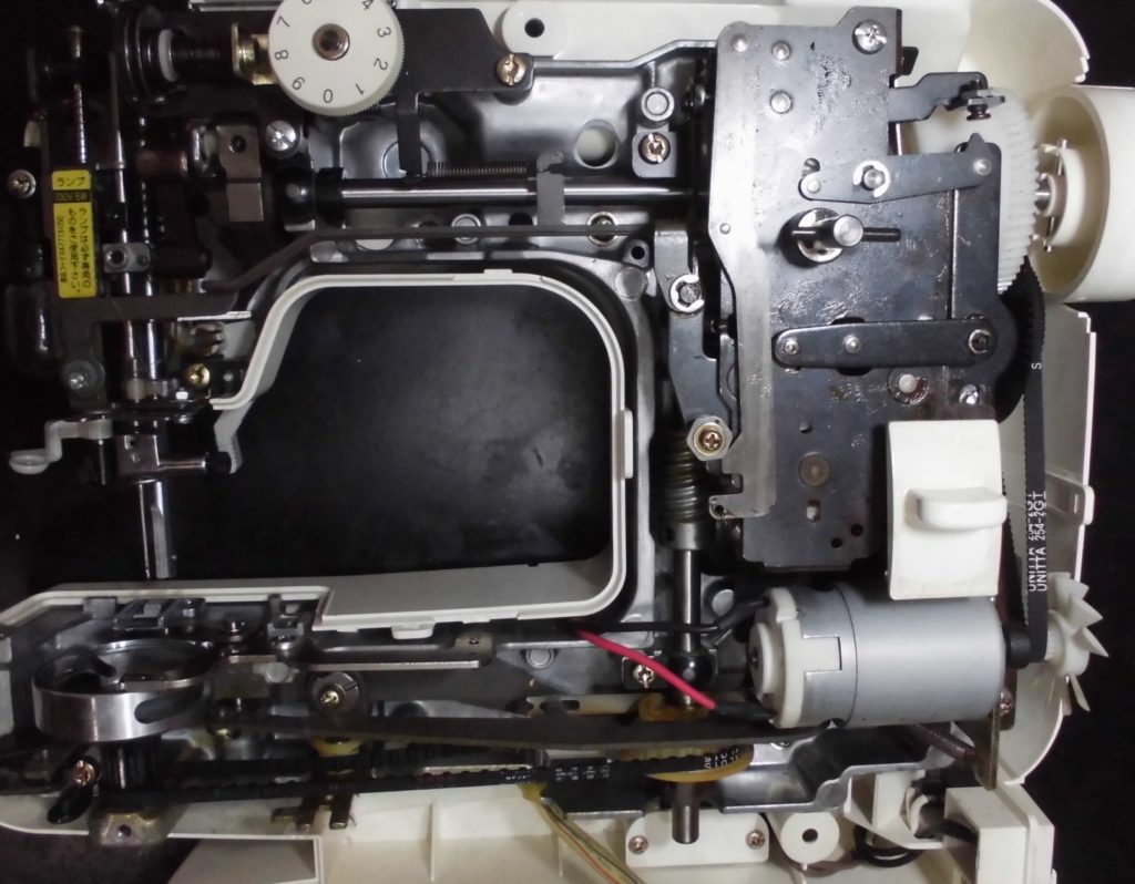 EL130の分解オーバーホールメンテナンス修理|brotherミシン修理|Chiffon