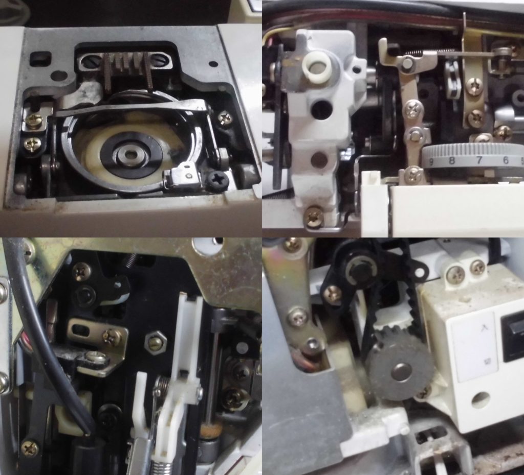 グラフィカの分解オーバーホールメンテナンス修理|ジャノメミシン修理