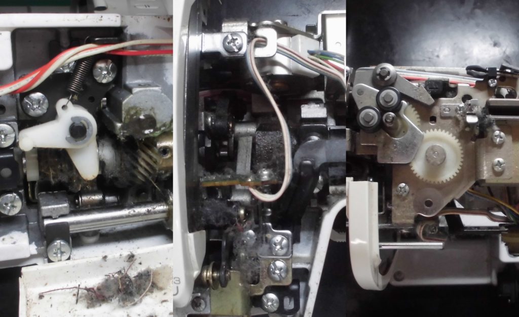 ZZ3-B897の故障、症状|糸絡み、糸が攣る、糸調子不良、自動糸切り不良など