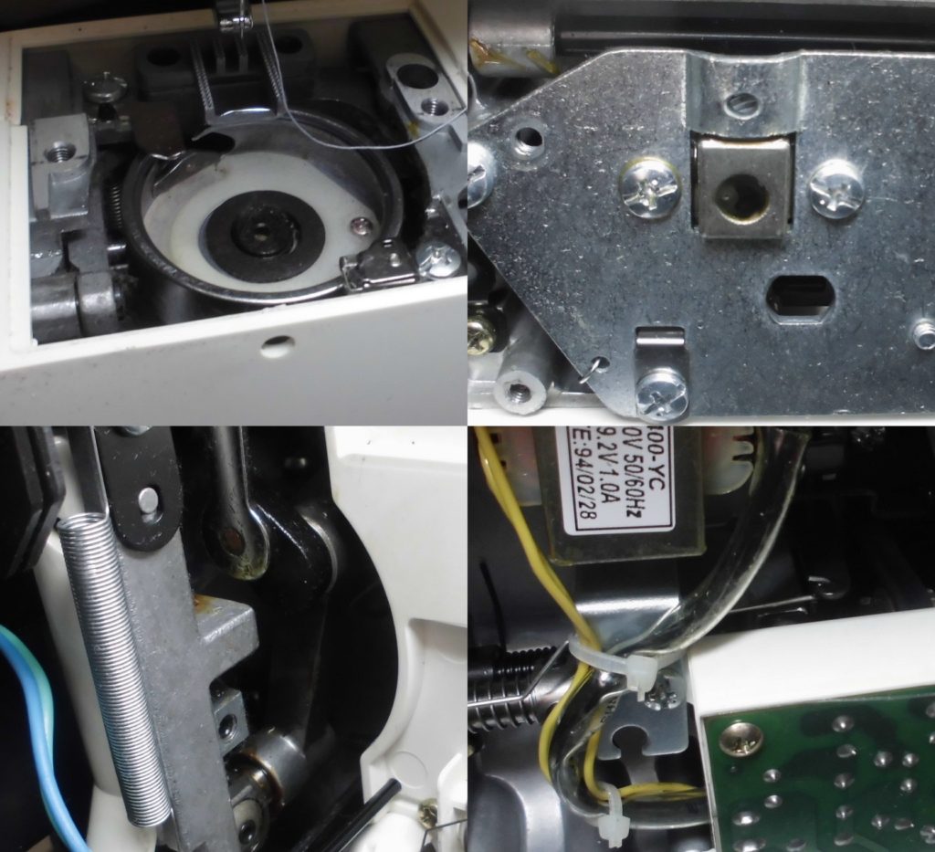 T6390の全体メンテナンス修理｜シンガーミシン修理