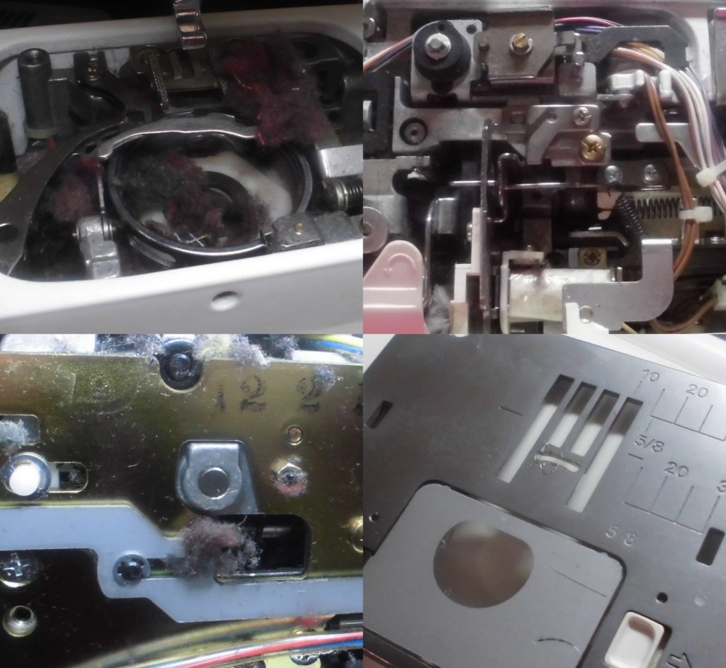 HZL-009の故障や不具合｜糸調子が悪く綺麗に縫えない、糸絡み、押え圧力調節