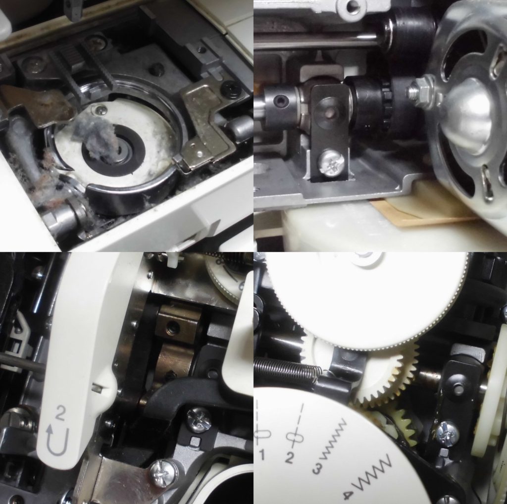 mariettaの故障・不具合|綺麗に縫えない、異音、糸絡み、はずみ車が硬い、糸通し